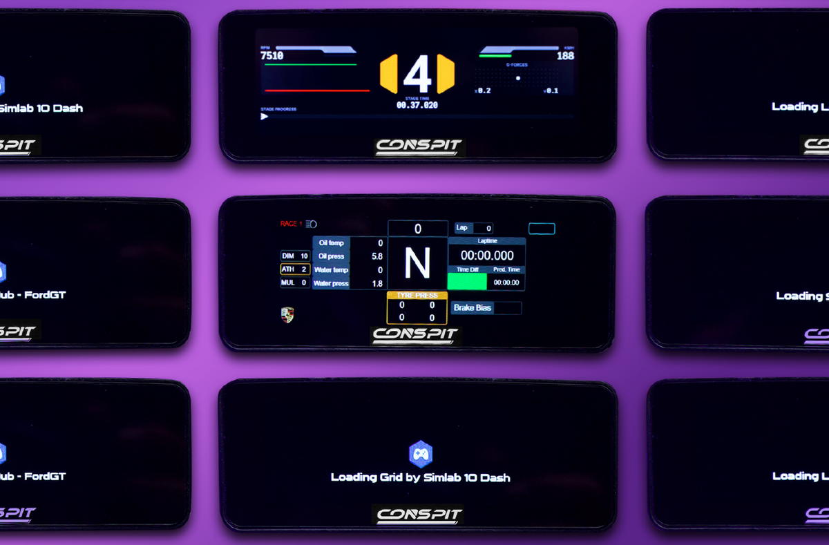 Conspit CSD Nano Dashboard