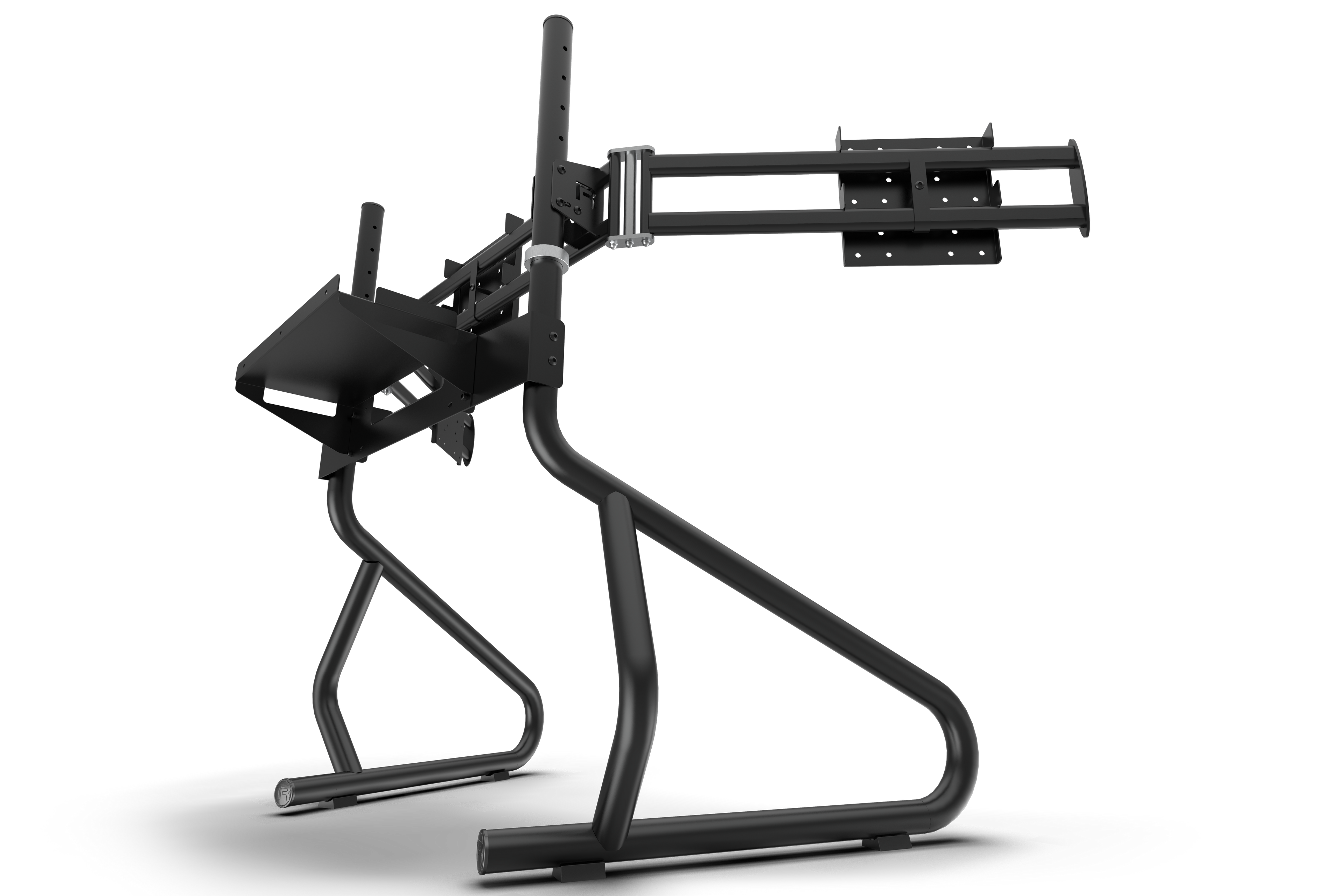 PC Control Box Shelf for Tubular Monitor Stands