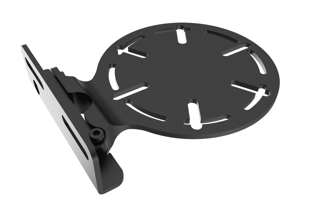 Universal Bass Shaker & Buttkicker Tactile Transducer Mount for Sim Racing & Flight Sim Rigs