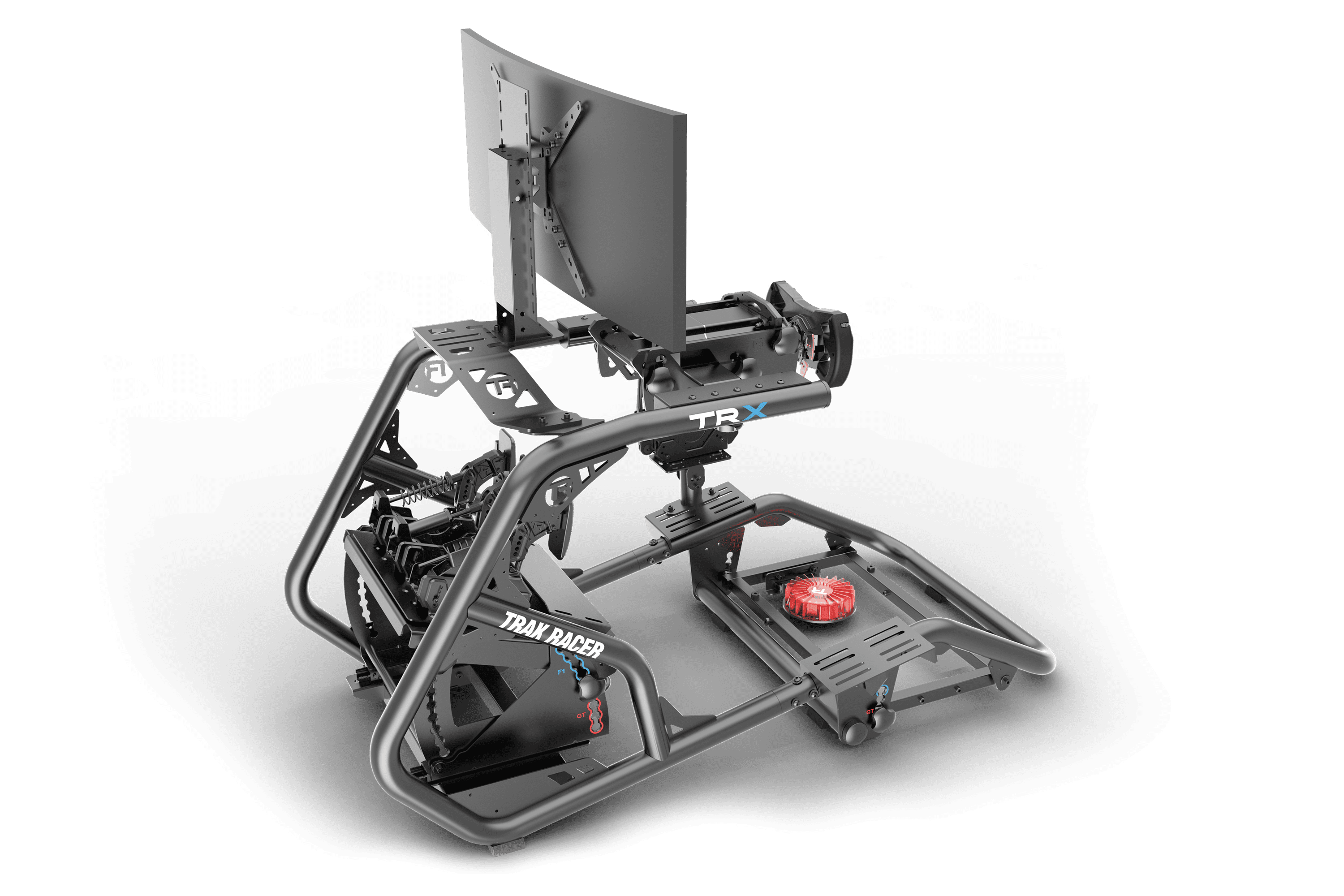 Universal Bass Shaker & Buttkicker Tactile Transducer Mount for Sim Racing & Flight Sim Rigs