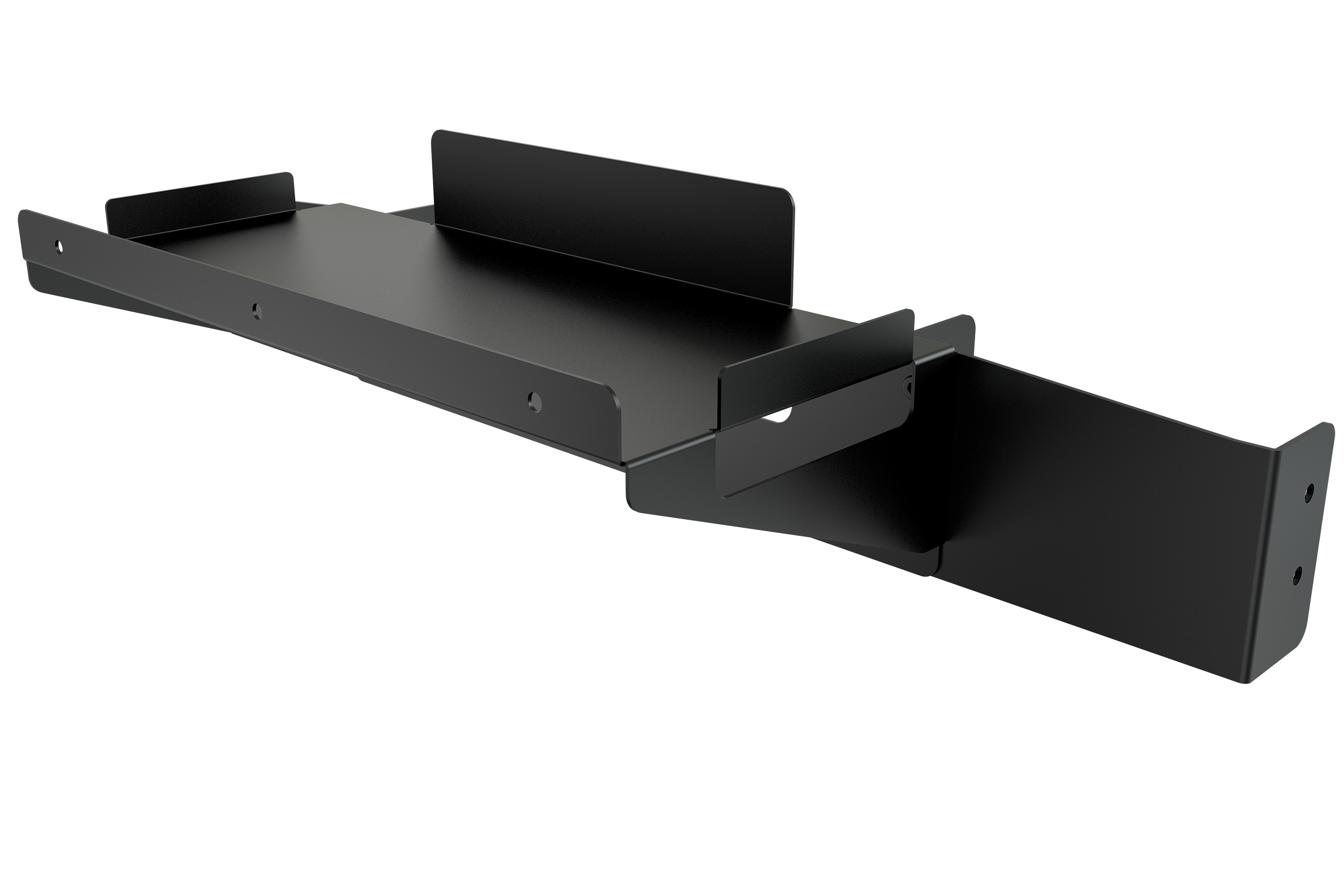 PC Control Box Shelf for Tubular Monitor Stands