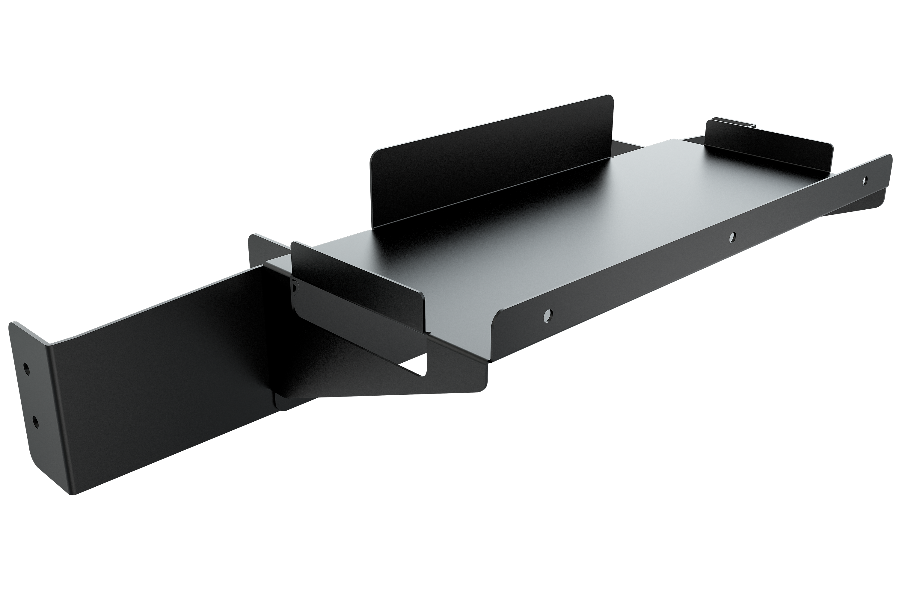 PC Control Box Shelf for Tubular Monitor Stands