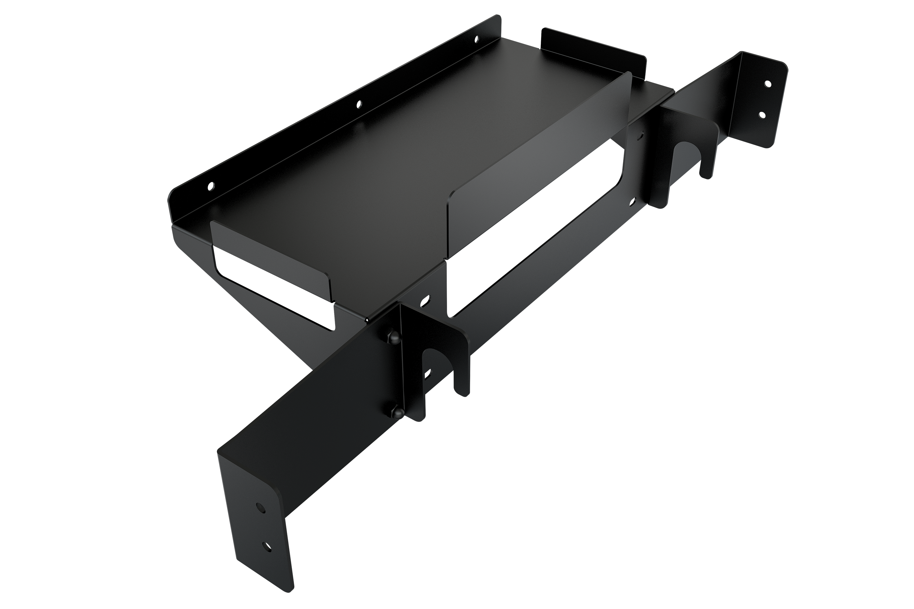 PC Control Box Shelf for Tubular Monitor Stands