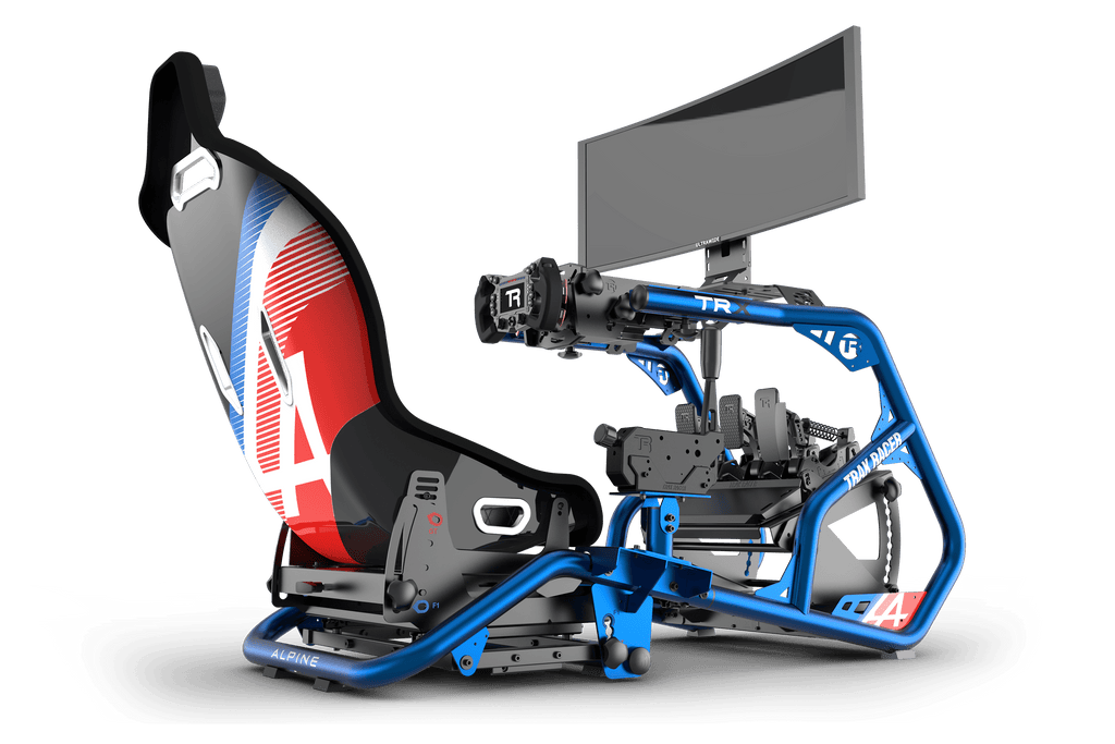 Universal Gear Shifter Mount for Alpine Racing TRX – Blue