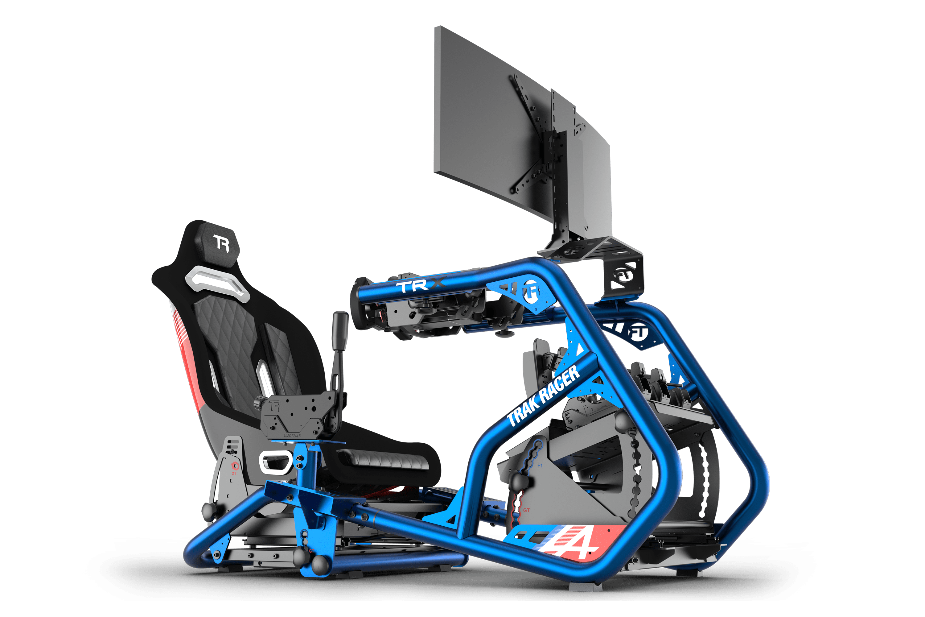 Universal Gear Shifter Mount for Alpine Racing TRX – Blue