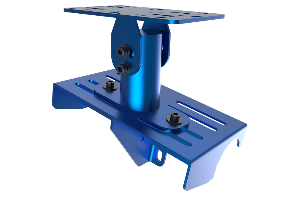 Universal Gear Shifter Mount for Alpine Racing TRX – Blue