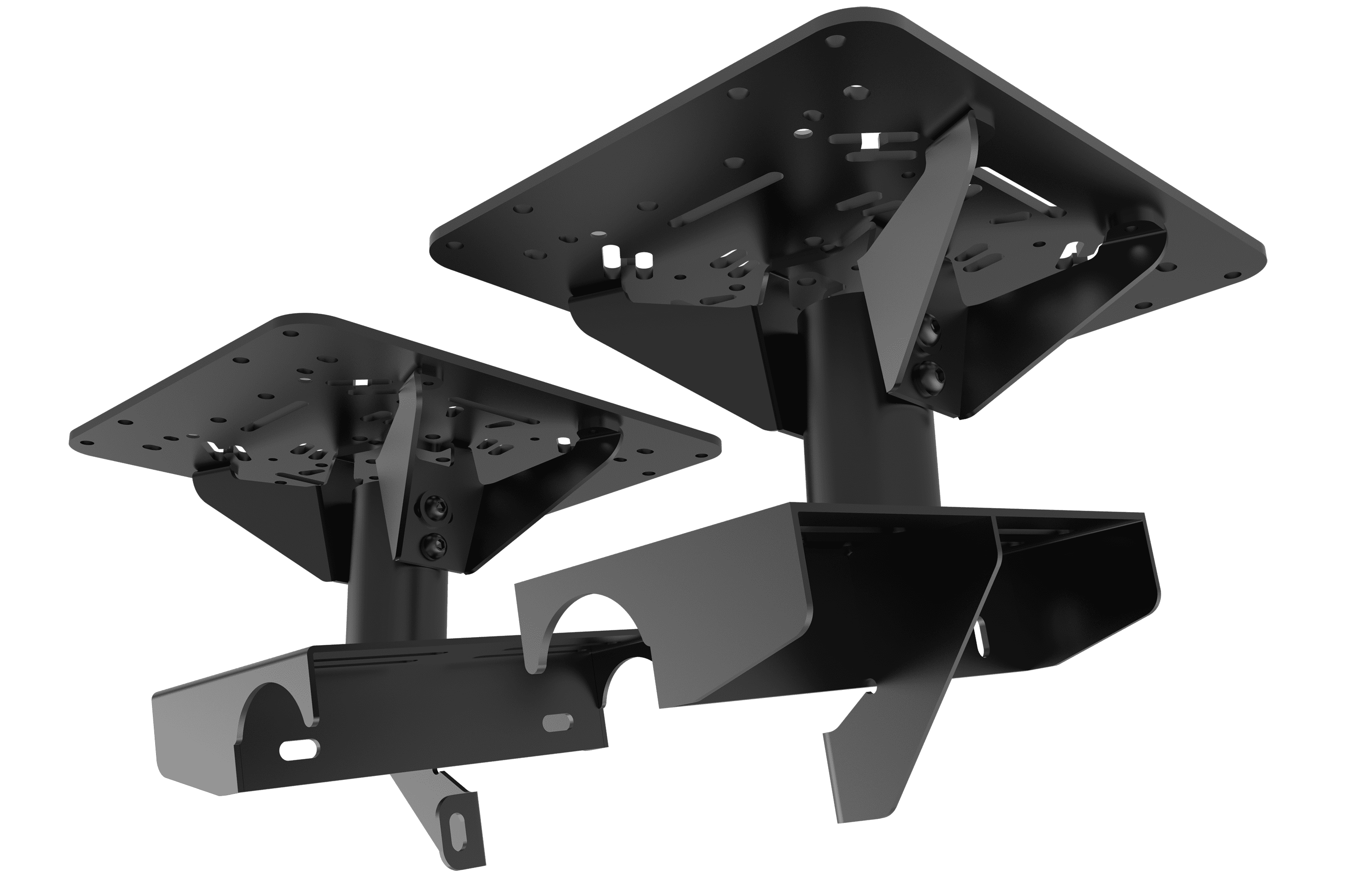 Left/Right HOTAS Flight Sim Mount Set for Trak Racer TRX Simulator