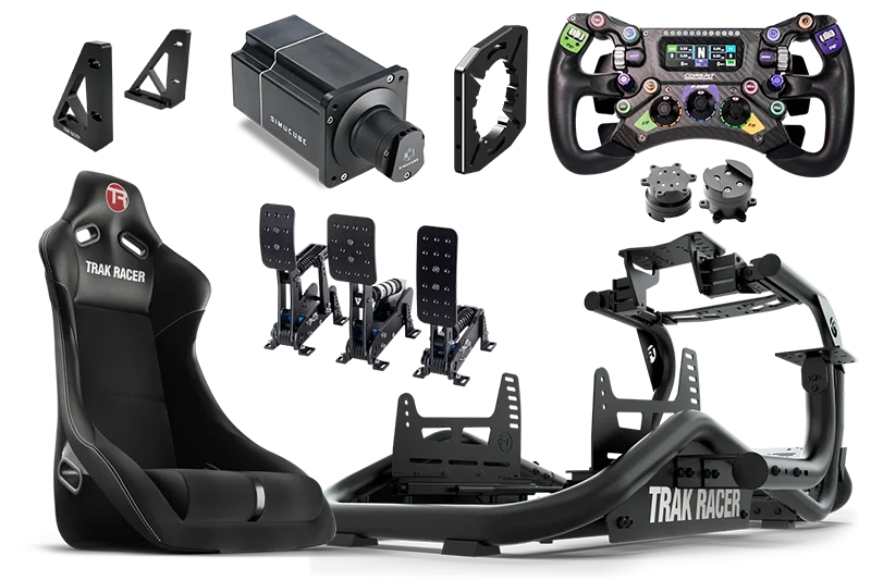 TR8 PRO WITH WHEEL, WHEELBASE AND PEDALS