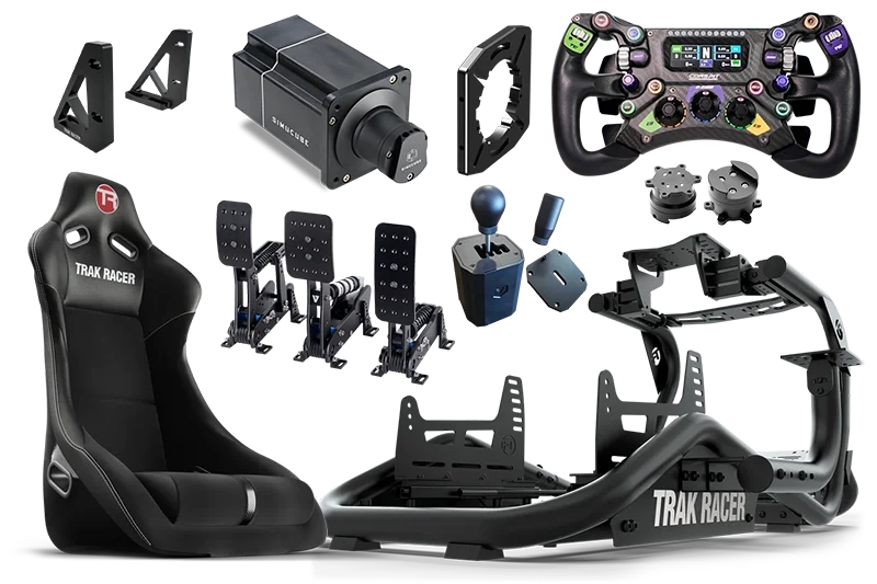 TR8 PRO WITH WHEEL, WHEELBASE AND PEDALS
