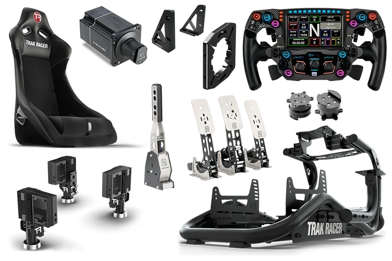 TR8 PRO WITH MOTION, WHEEL, WHEELBASE AND PEDALS