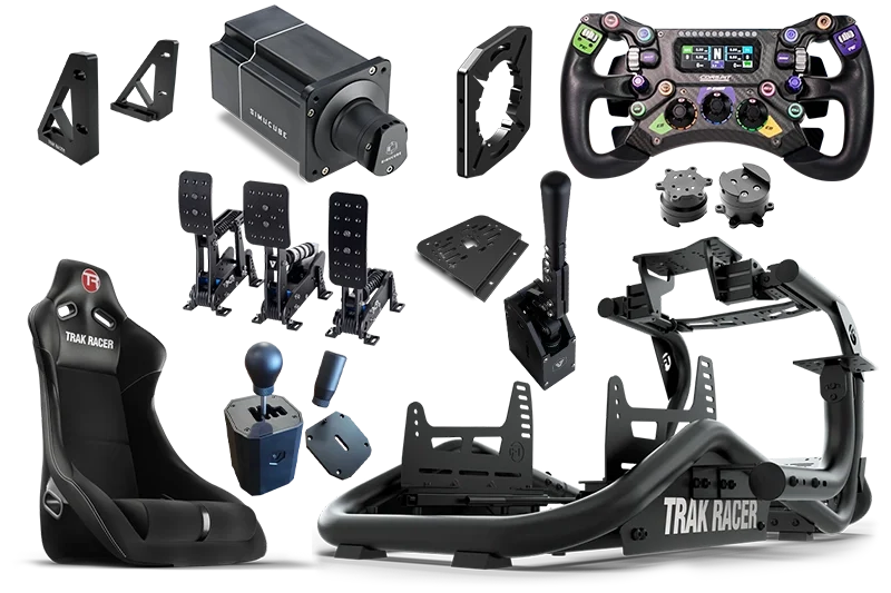 TR8 PRO WITH WHEEL, WHEELBASE AND PEDALS