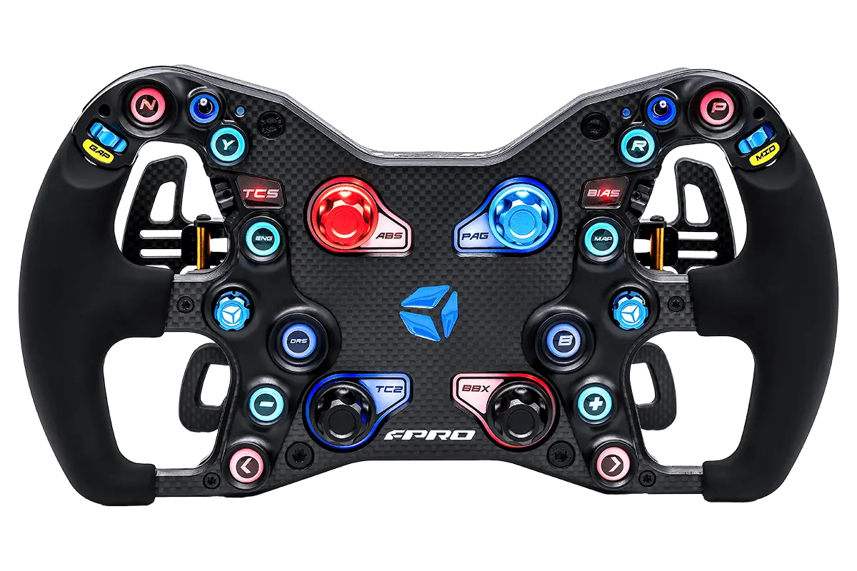 Cube Controls F-PRO Formula Sim Racing Wheel - Black