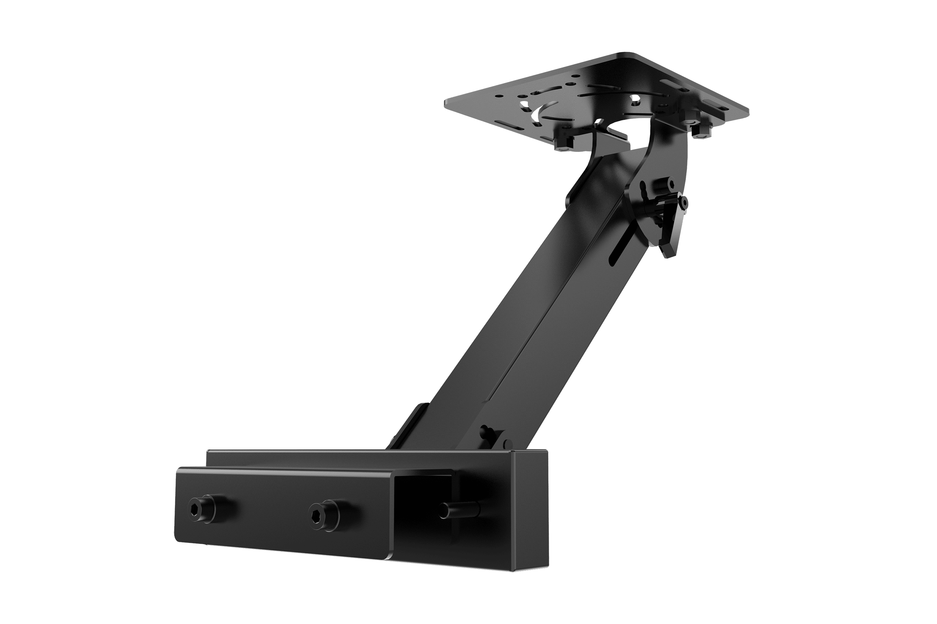 Center-Mount Flight Stick Bracket for Sim Rigs