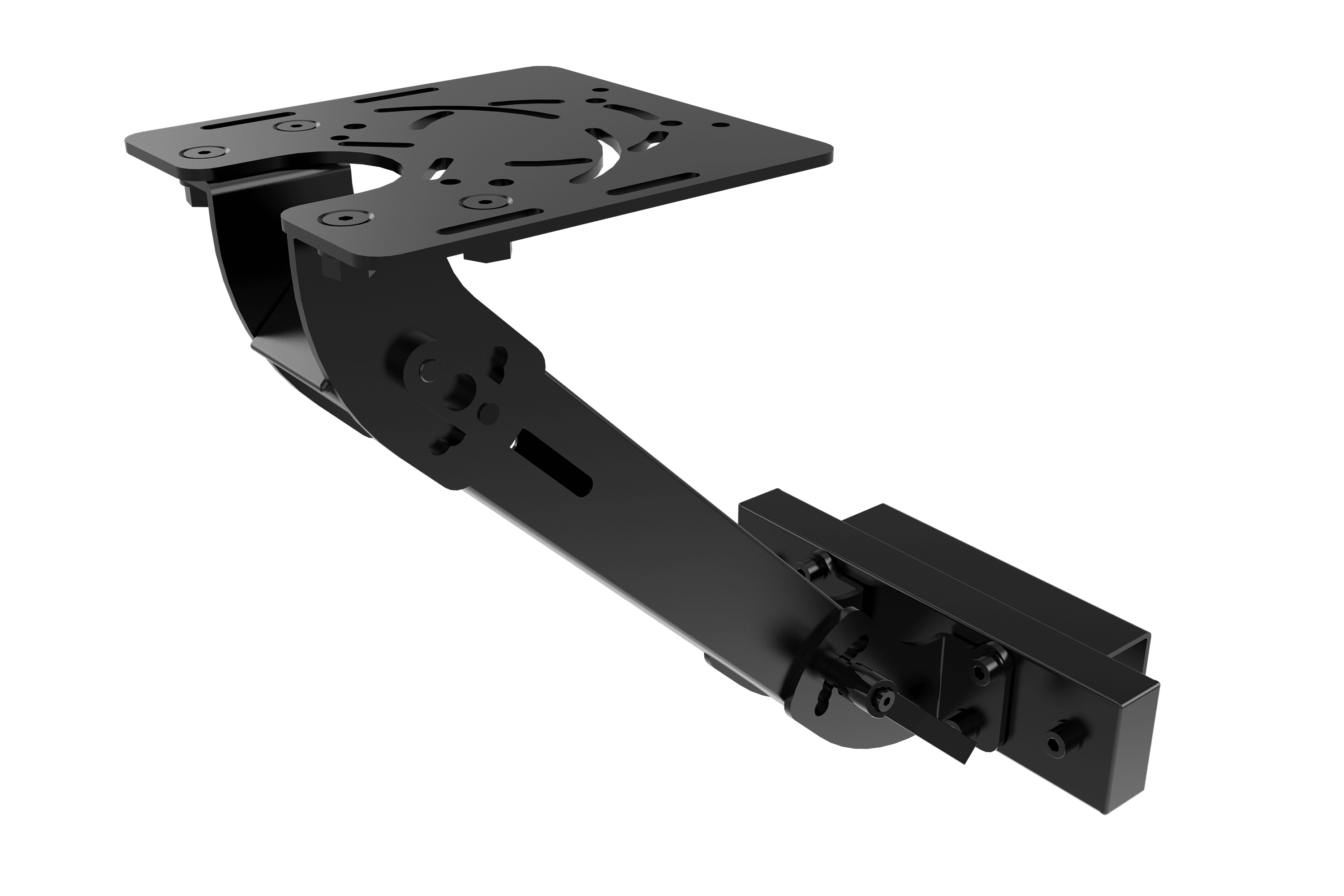 Center-Mount Flight Stick Bracket for Sim Rigs