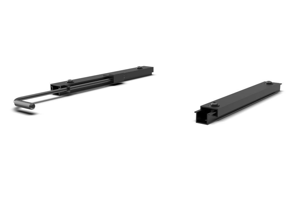 Universal Compact Seat Slider Kit — Low-Profile Adjustable Seat Rail for Sim Racing & Flight Sim Cockpits