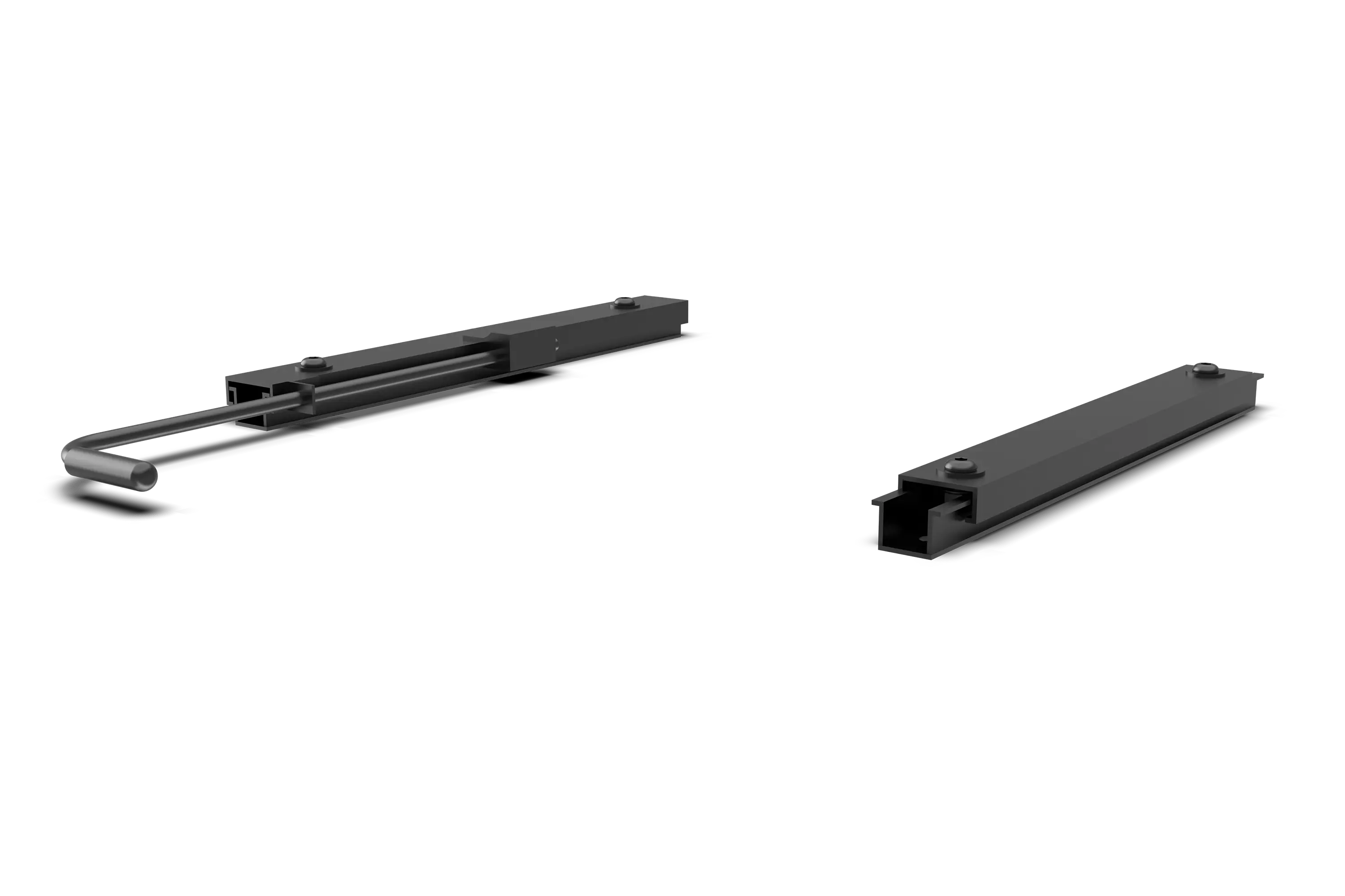 Universal Compact Seat Slider Kit — Low-Profile Adjustable Seat Rail for Sim Racing & Flight Sim Cockpits