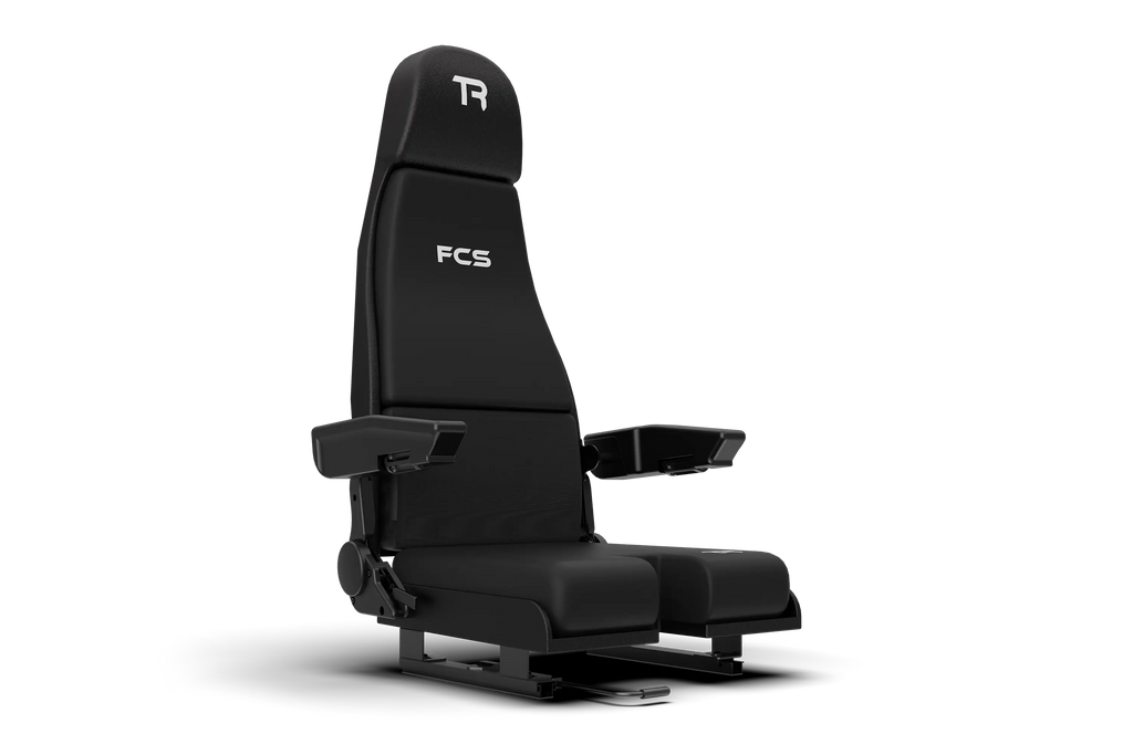 Universal Compact Seat Slider Kit — Low-Profile Adjustable Seat Rail for Sim Racing & Flight Sim Cockpits