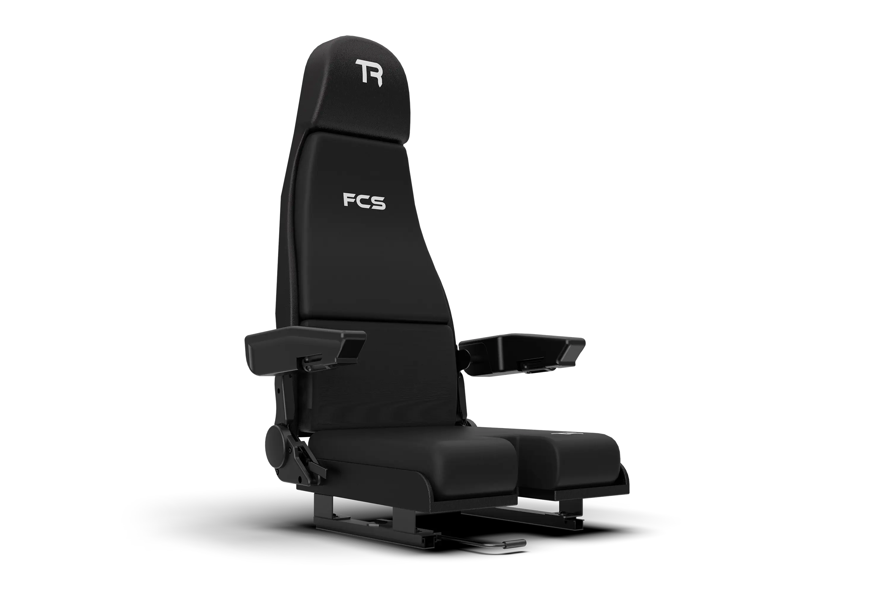 Universal Compact Seat Slider Kit — Low-Profile Adjustable Seat Rail for Sim Racing & Flight Sim Cockpits