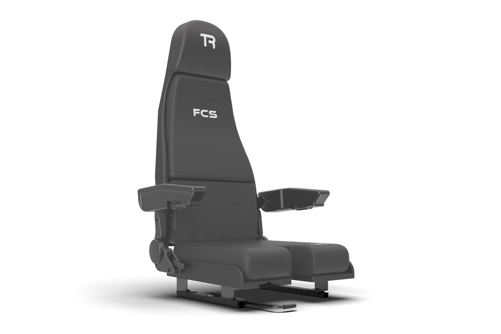 Universal Compact Seat Slider Kit — Low-Profile Adjustable Seat Rail for Sim Racing & Flight Sim Cockpits