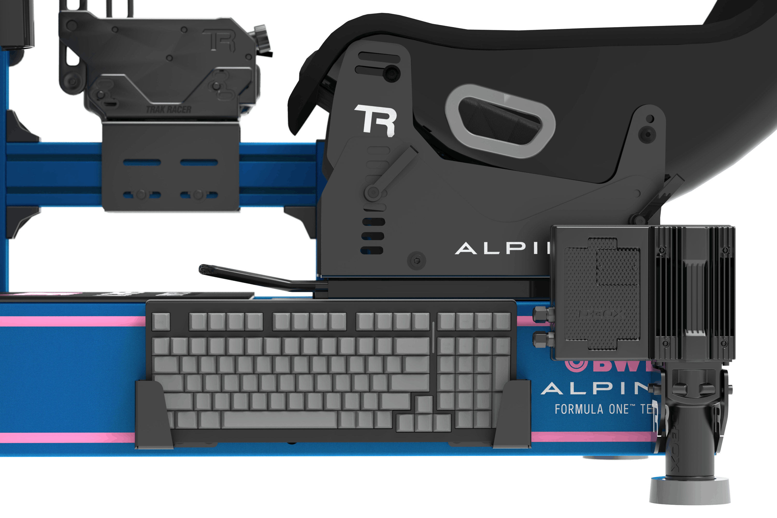 Universal Keyboard Holder for Aluminium Extrusion Sim Racing & Flight Sim Cockpits