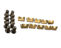 Hex Screw and Nut for 8mm T-Slot - Set of 10 or 20