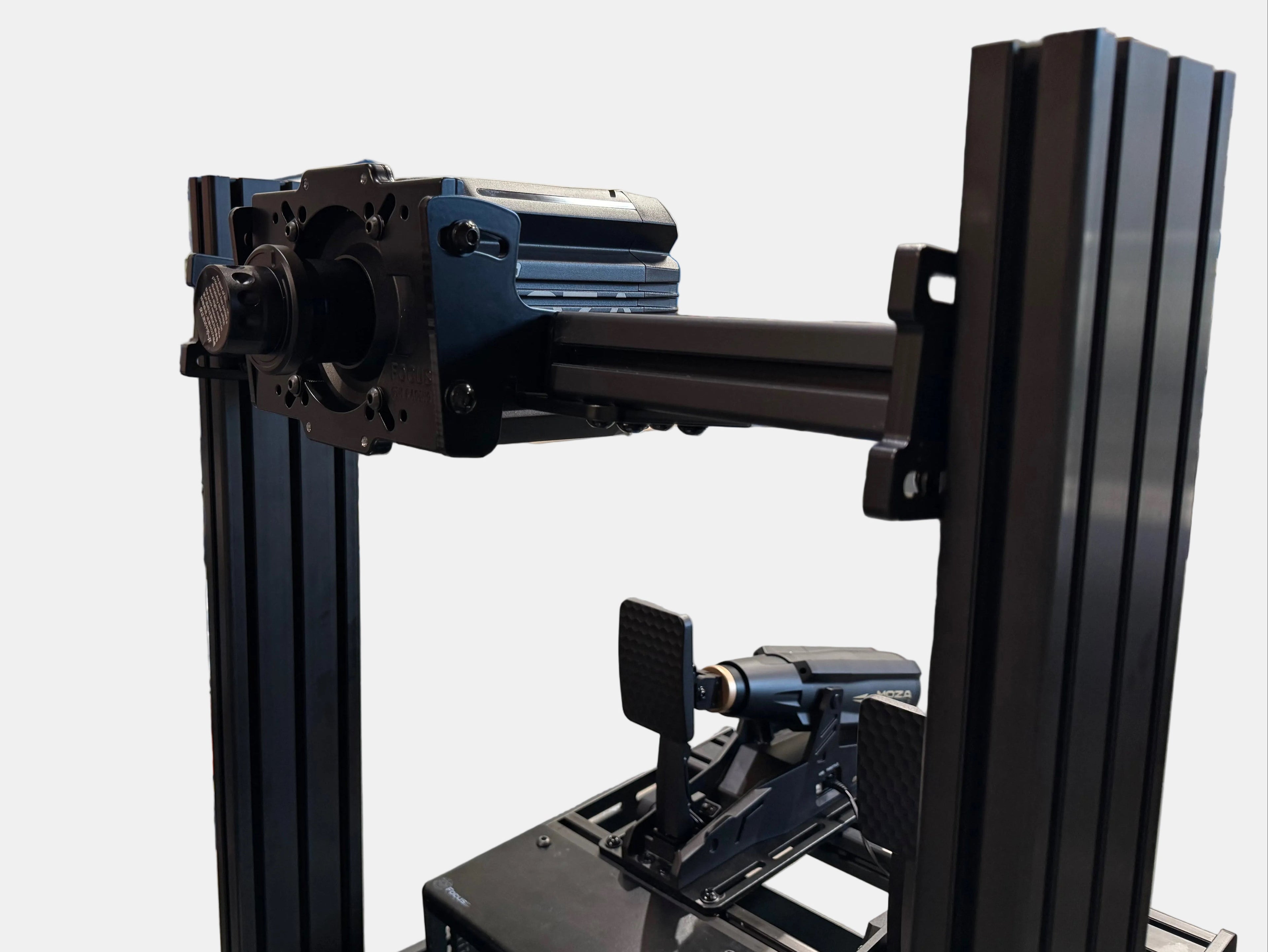 Focus Sim Racing Wheelbase Side Mount Pro (Modular, Fanatec, SIMAGIC, MOZA)