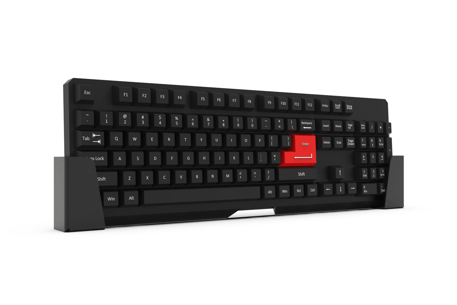 Universal Keyboard Holder for Aluminium Extrusion Sim Racing & Flight Sim Cockpits