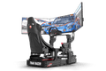 Cockpit-Mounted Triple (3) Monitor Stand – Up to 45" Displays for Sim Racing, Flight Simulation & Truck Simulators