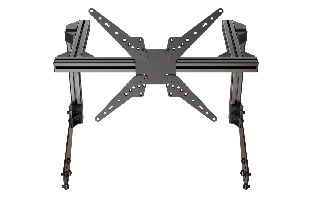 Cockpit-Mounted Single Monitor Stand (Lite) — Compact Monitor Mount for Sim Racing & Flight Sim Rigs