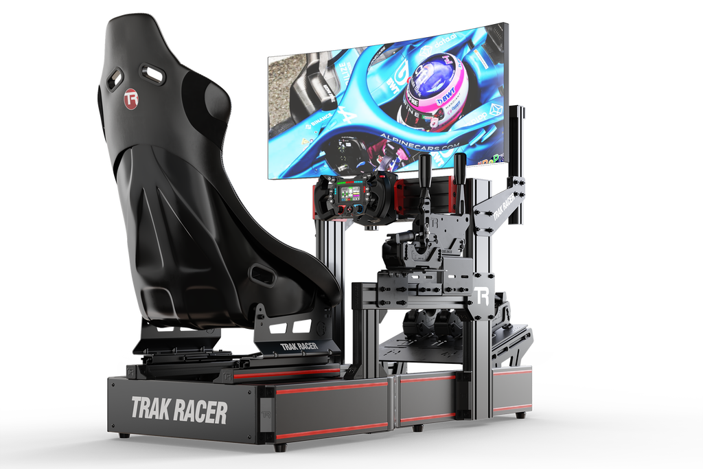 Cockpit-Mounted Single Monitor Stand (Lite) — Compact Monitor Mount for Sim Racing & Flight Sim Rigs