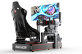 Cockpit-Mounted Single Monitor Stand (Lite) — Compact Monitor Mount for Sim Racing & Flight Sim Rigs