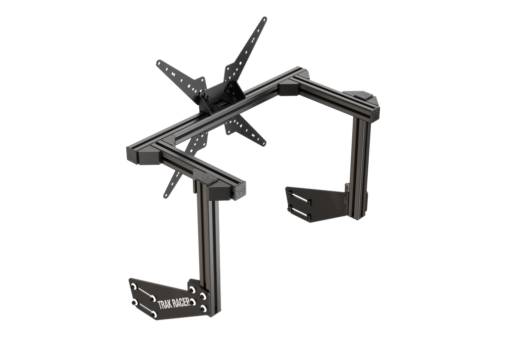 Cockpit-Mounted Single Monitor Stand (Lite) — Compact Monitor Mount for Sim Racing & Flight Sim Rigs