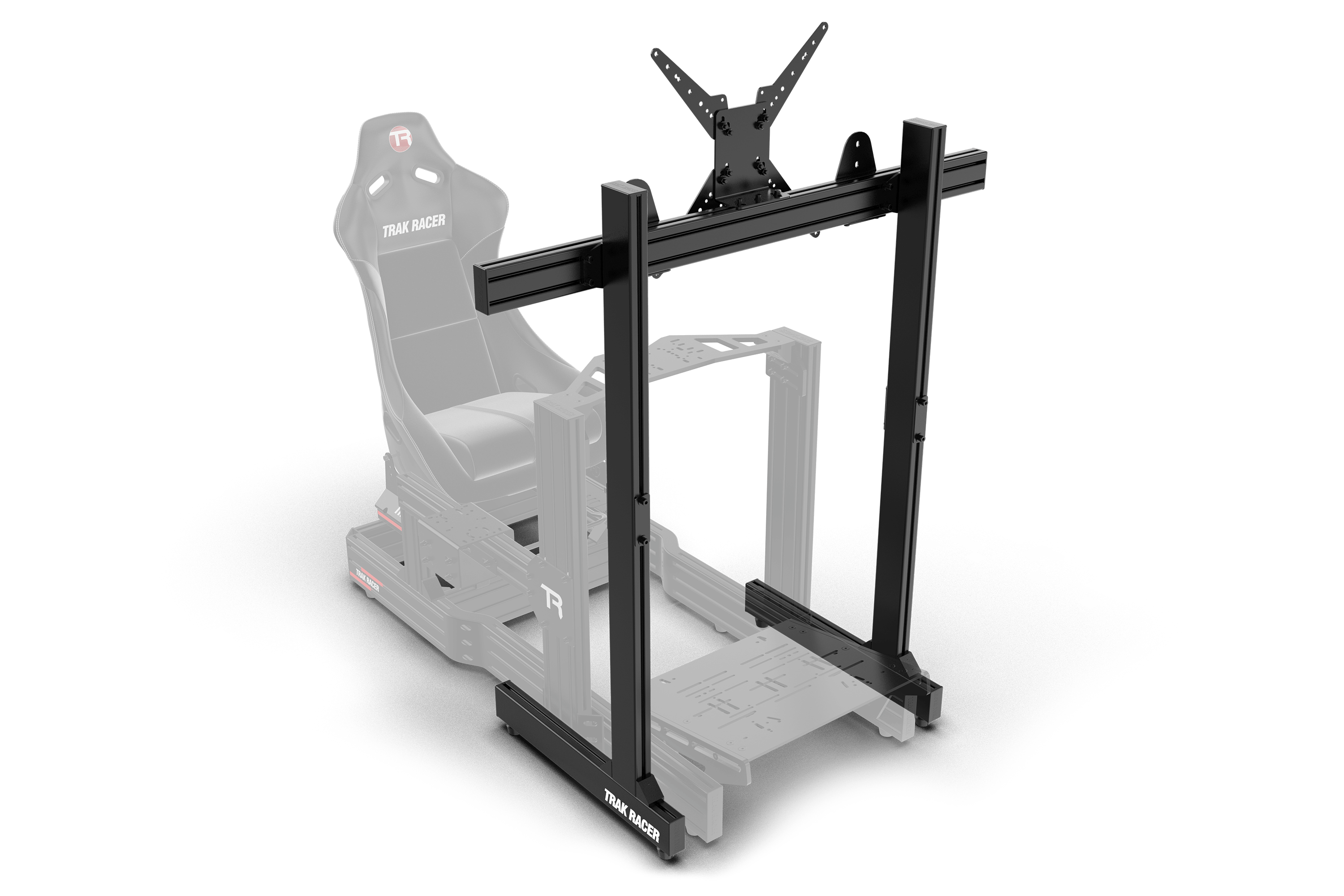 1500MM Freestanding Single Monitor Stand - Supports up to 80" Display