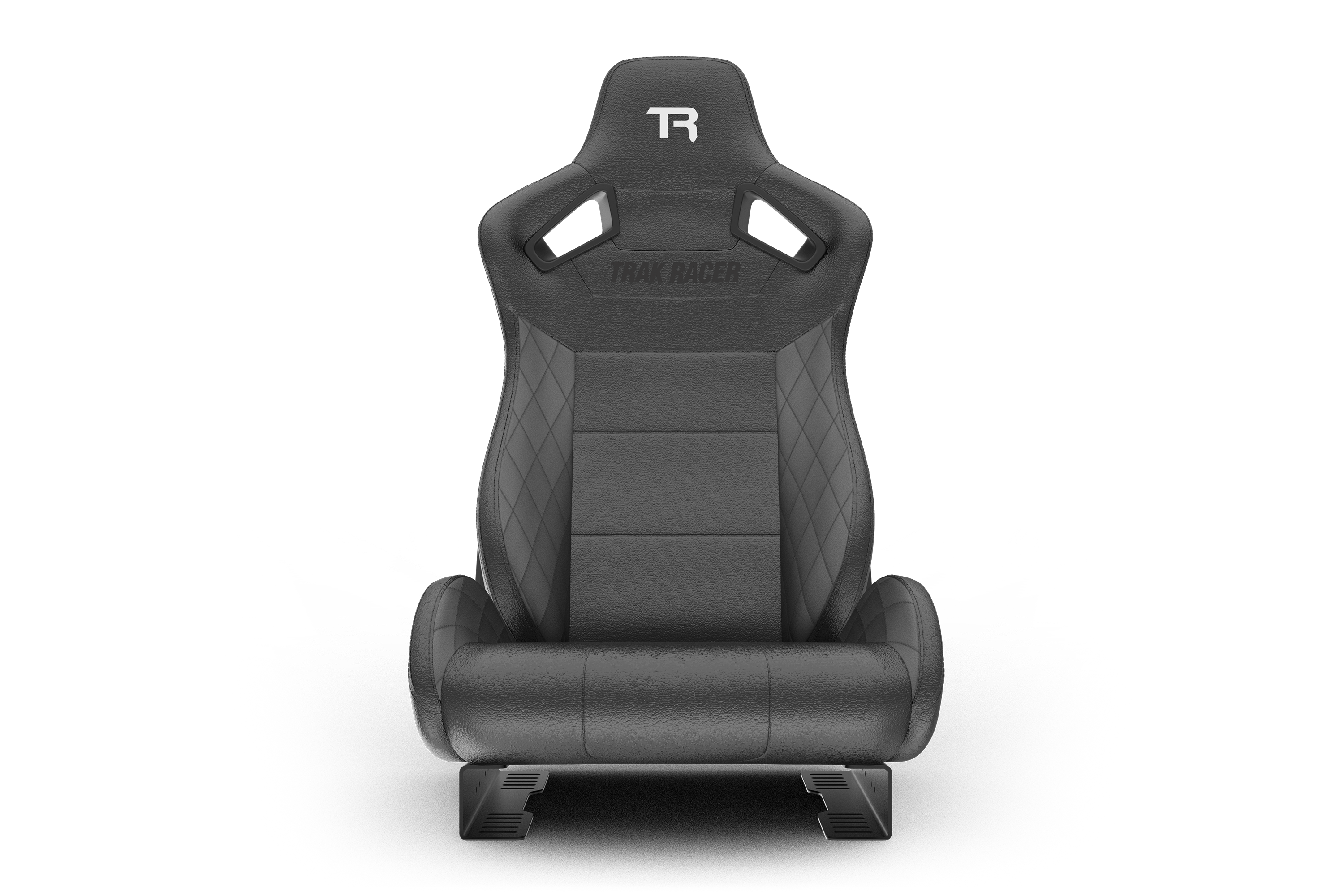 Recliner Sim Racing Seat — Premium Diamond-Stitched Leather-Style Finish