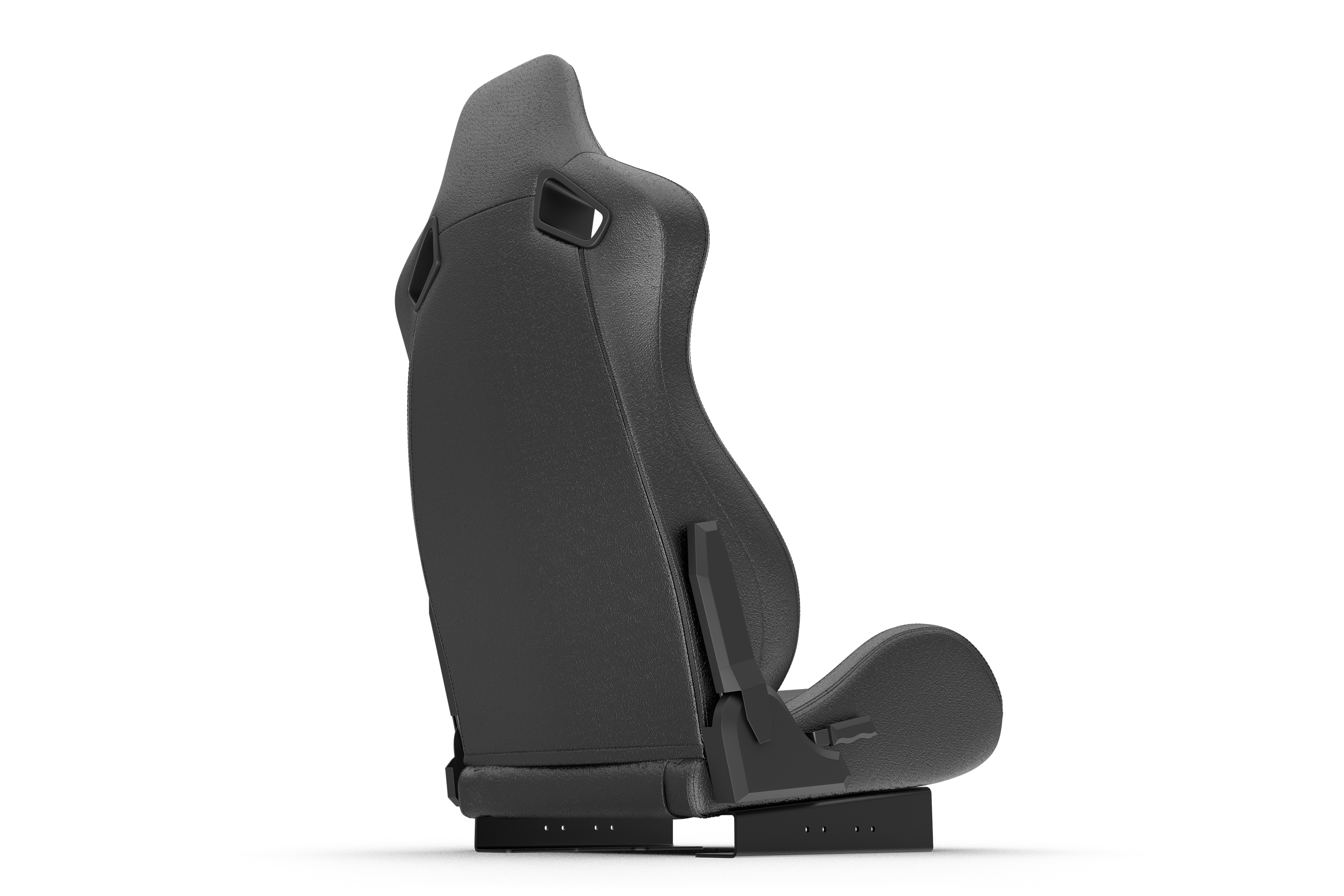 Recliner Sim Racing Seat — Premium Diamond-Stitched Leather-Style Finish