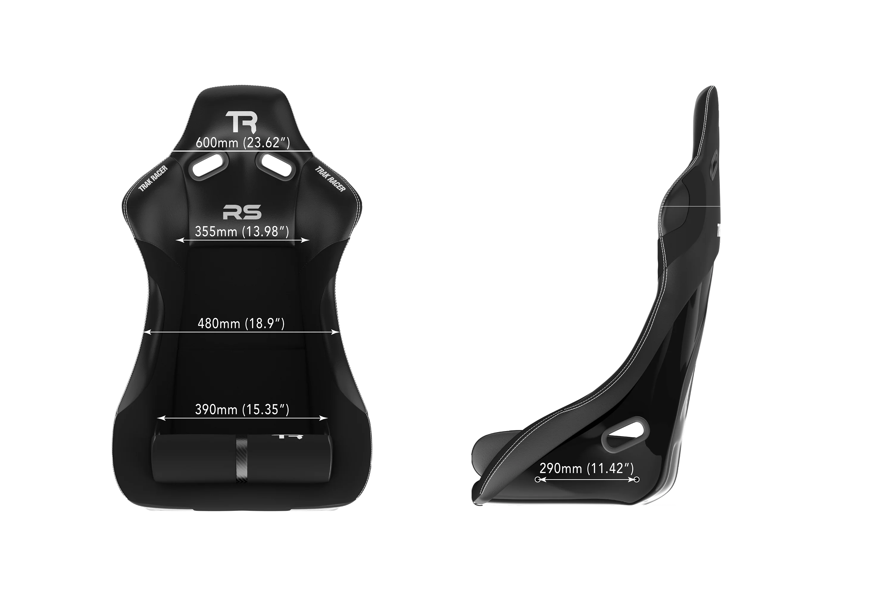 RS GT Rally-Pro Racing Bucket Seat - Fiberglass