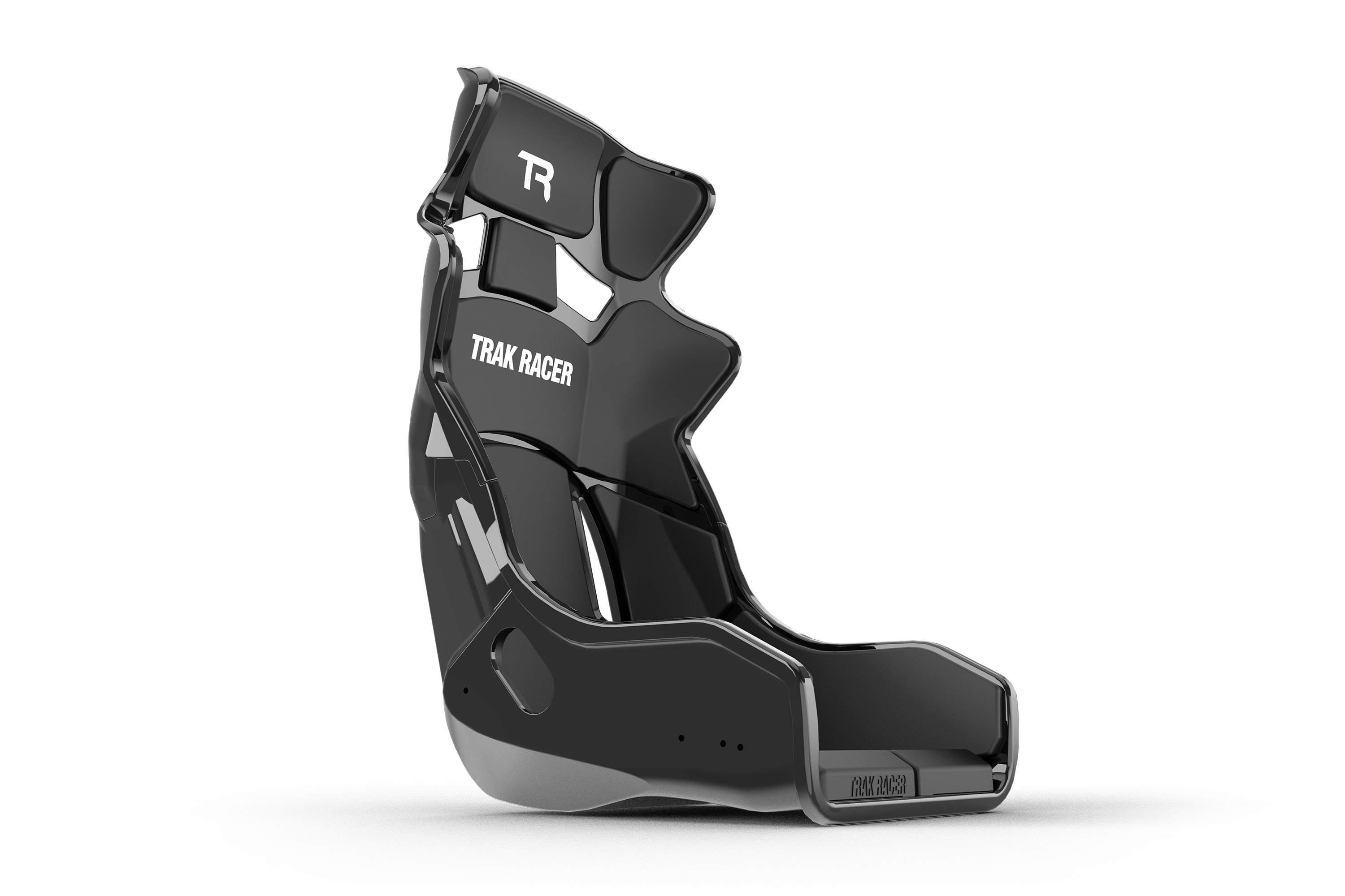 TRS TR Series GT Pro Racing Bucket Seat - Fiberglass Black