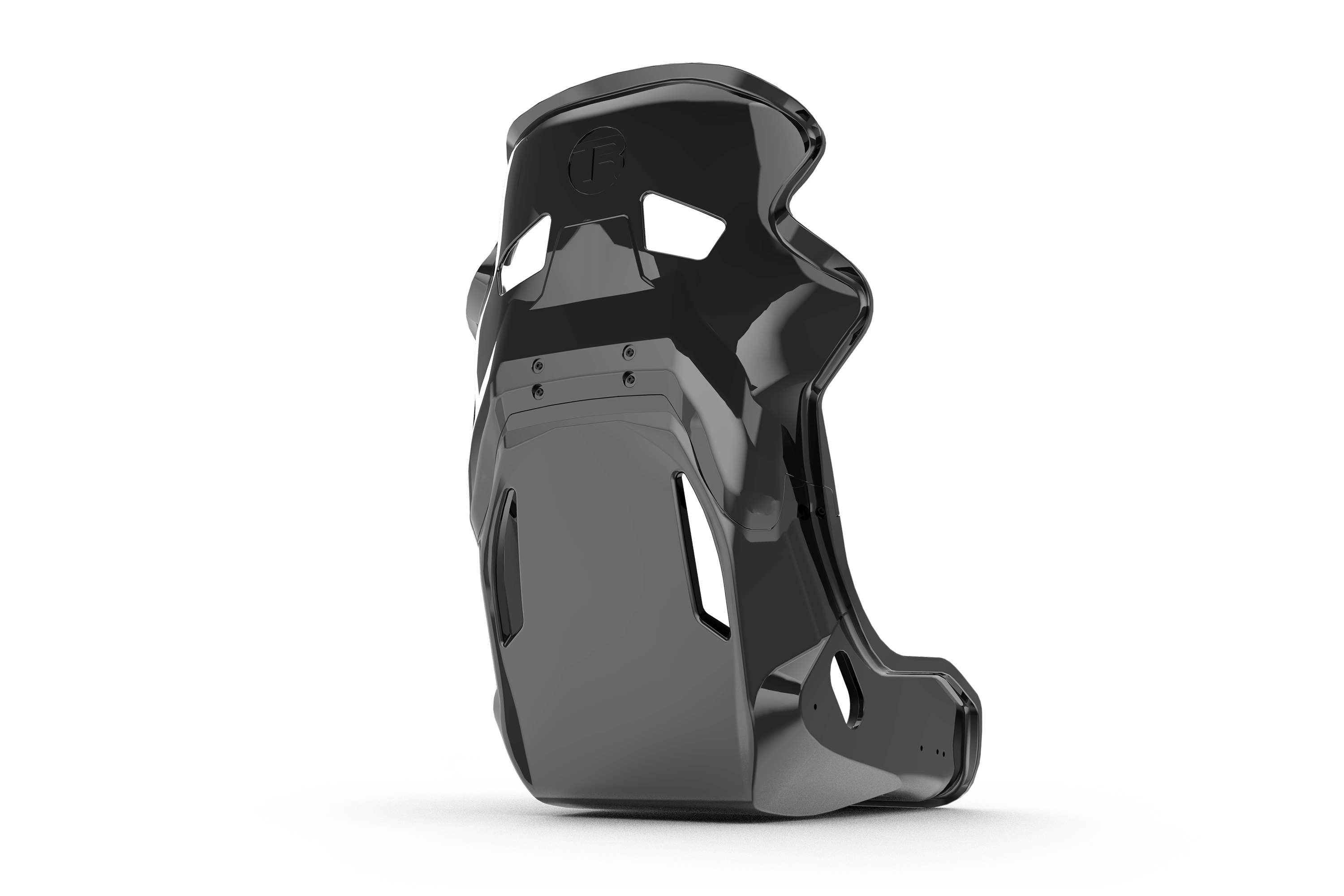 TRS TR Series GT Pro Racing Bucket Seat - Fiberglass Black