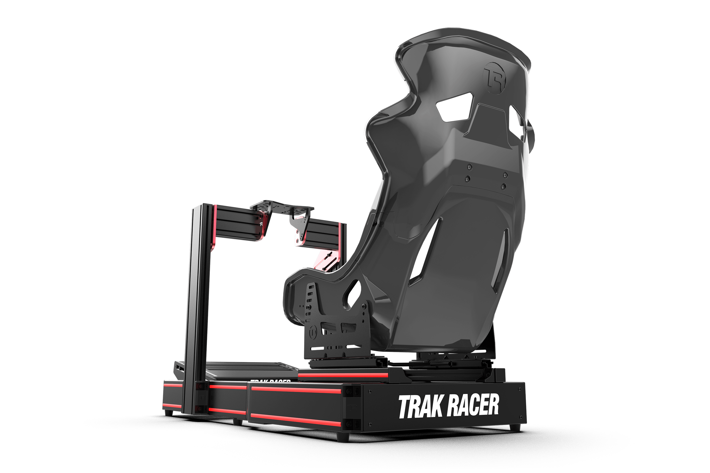 TRS TR Series GT Pro Racing Bucket Seat - Fiberglass Black