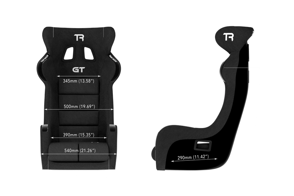 GT Pro Racing Bucket Seat - Fiberglass