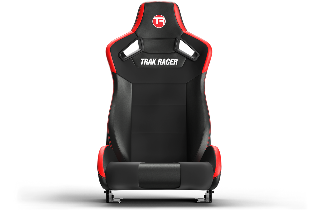 Recliner Sim Racing Seat — Premium Leather/Alcantara-Style Adjustable Seat