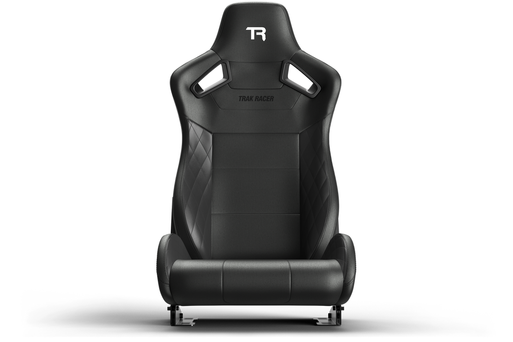 Recliner Sim Racing Seat — Premium Diamond-Stitched Leather-Style Finish