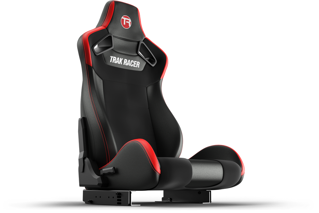 Recliner Sim Racing Seat — Premium Leather/Alcantara-Style Adjustable Seat
