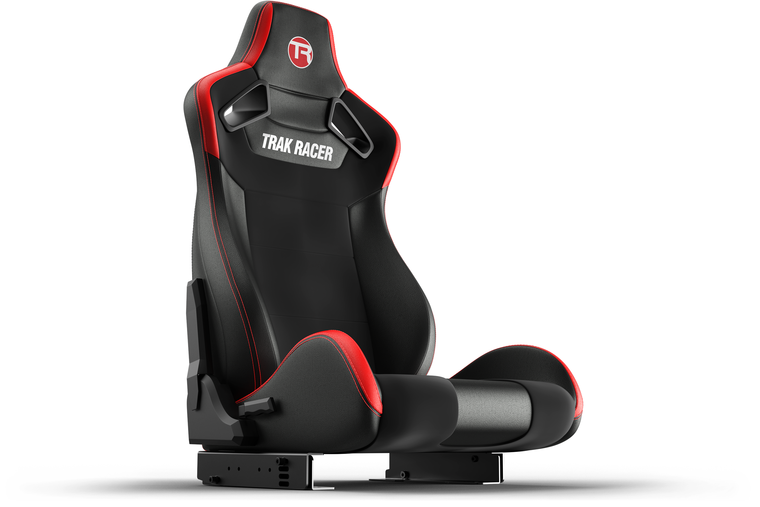 Recliner Sim Racing Seat — Premium Leather/Alcantara-Style Adjustable Seat