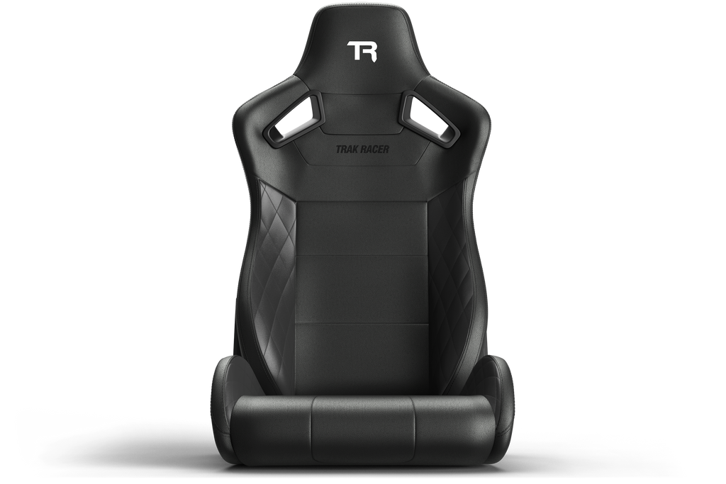 Recliner Sim Racing Seat — Premium Diamond-Stitched Leather-Style Finish