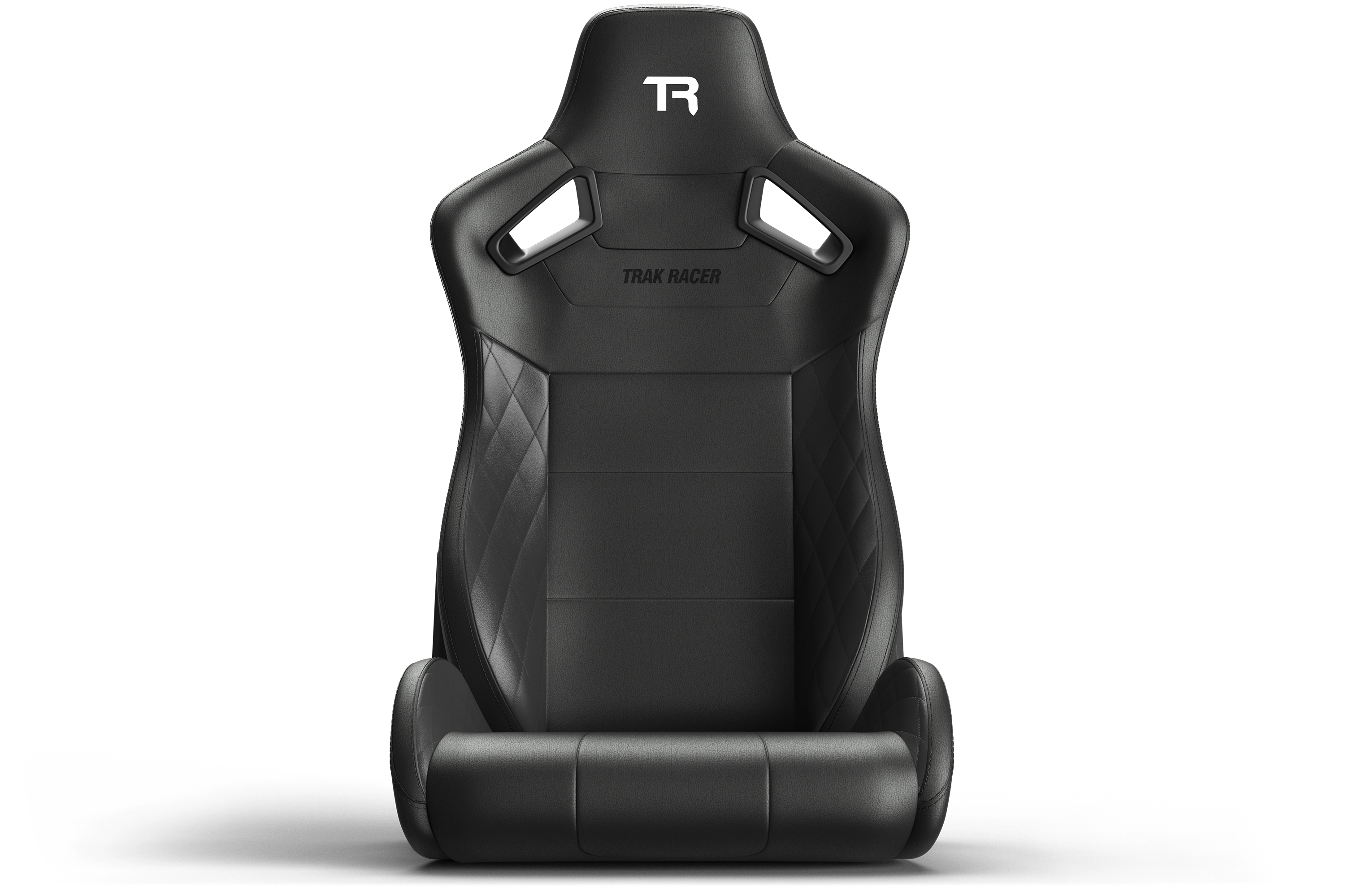 Recliner Sim Racing Seat — Premium Diamond-Stitched Leather-Style Finish