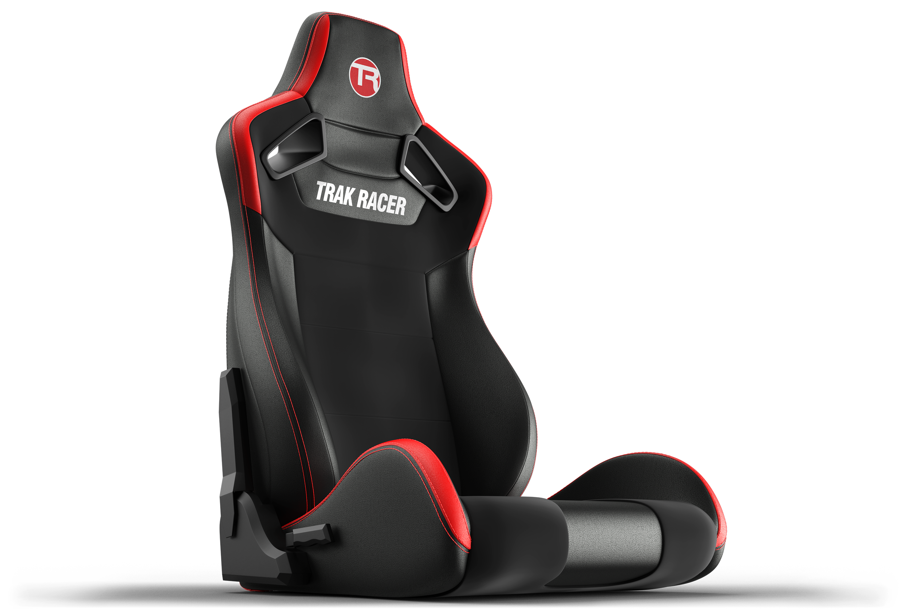 Recliner Sim Racing Seat — Premium Leather/Alcantara-Style Adjustable Seat
