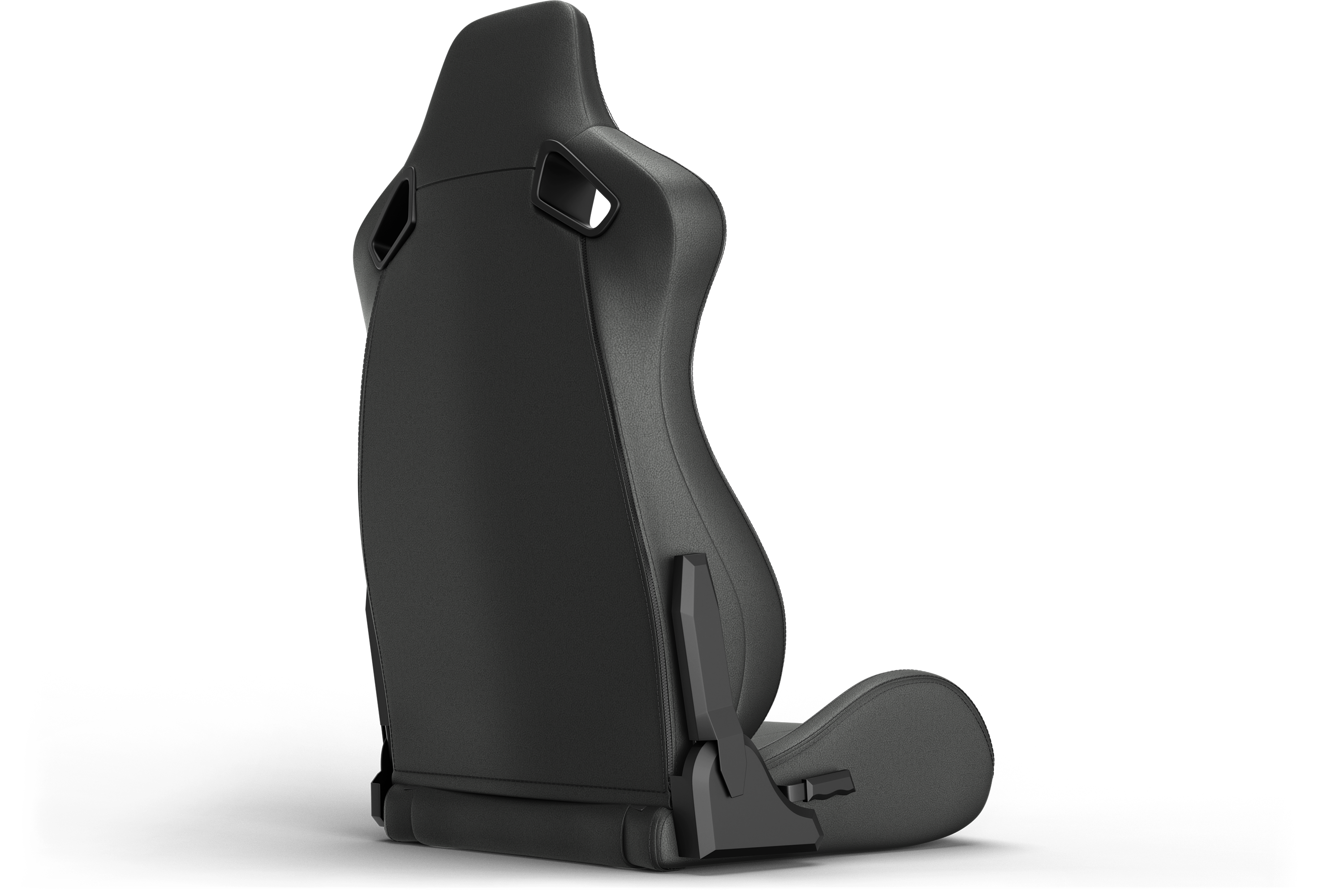 Recliner Sim Racing Seat — Premium Diamond-Stitched Leather-Style Finish