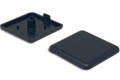 40 X 40mm Plastic Extrusion End Cap - Pack of 2