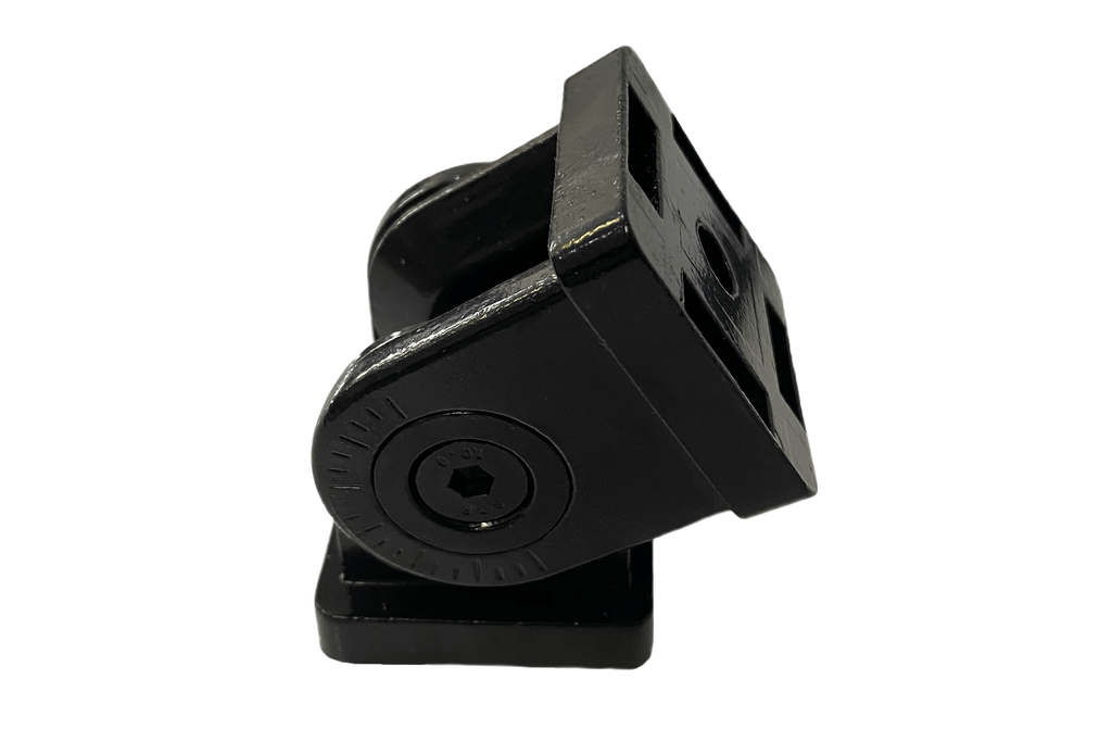 40x40mm (1.57" x 1.57") Flexible Pivot Joint Connector — For 8mm (0.31") Slot Aluminium Extrusion